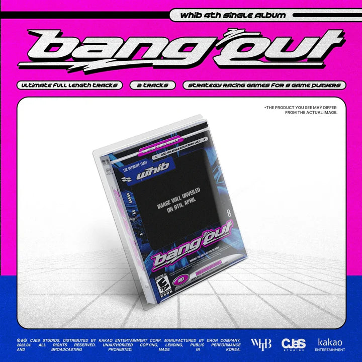 WHIB - BANG OUT 4TH SINGLE ALBUM