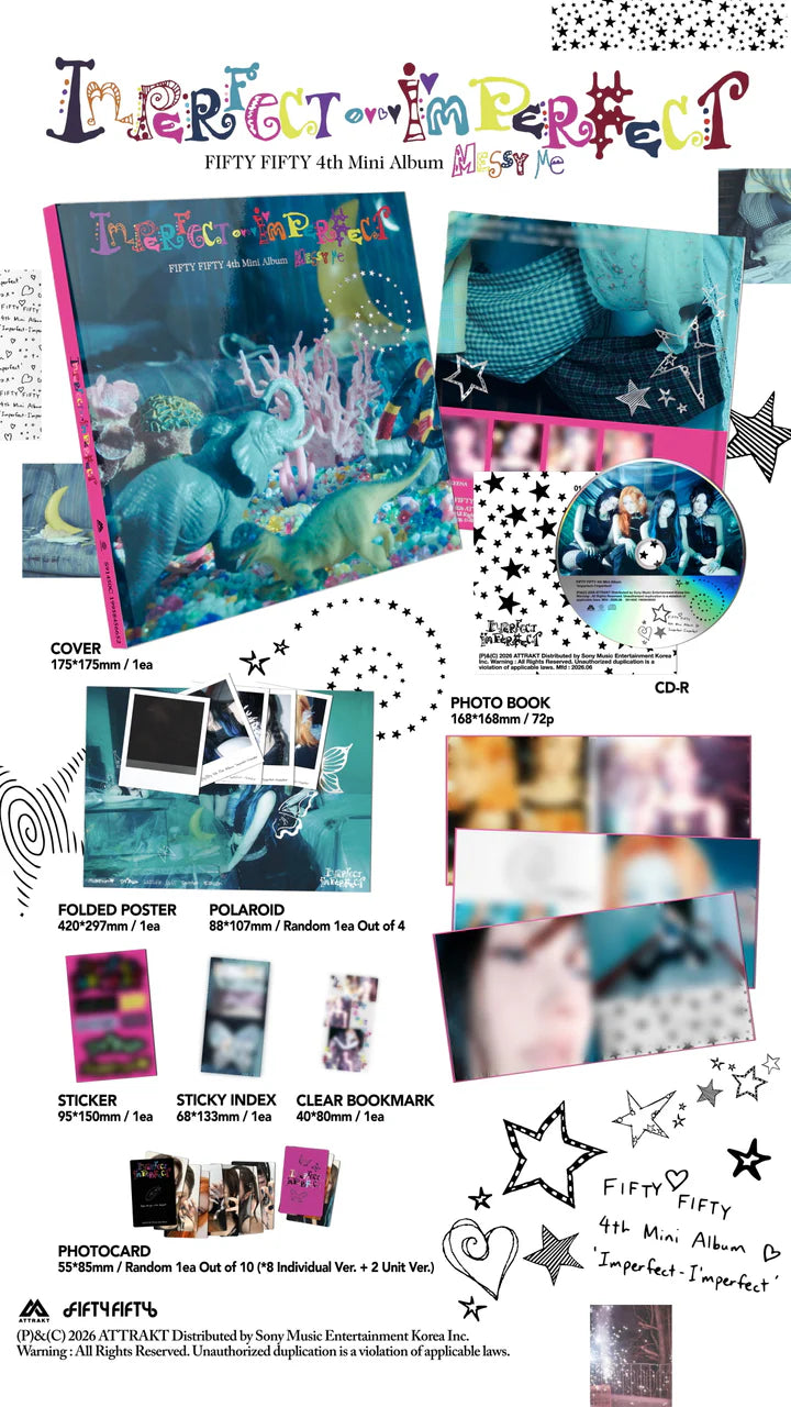FIFTY FIFTY - IMPERFECT-I'MPERFECT 4TH MINI ALBUM