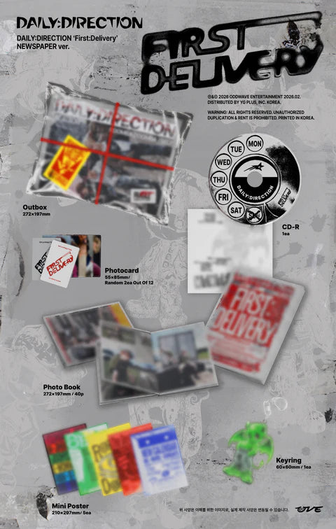 DIARIO:DIRECCIÓN - PRIMERO:ENTREGA 1ER ÁLBUM