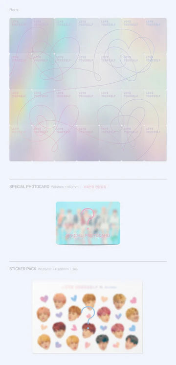 BTS - ÁMATE A TI MISMO 轉 'TEAR' 3ER ÁLBUM