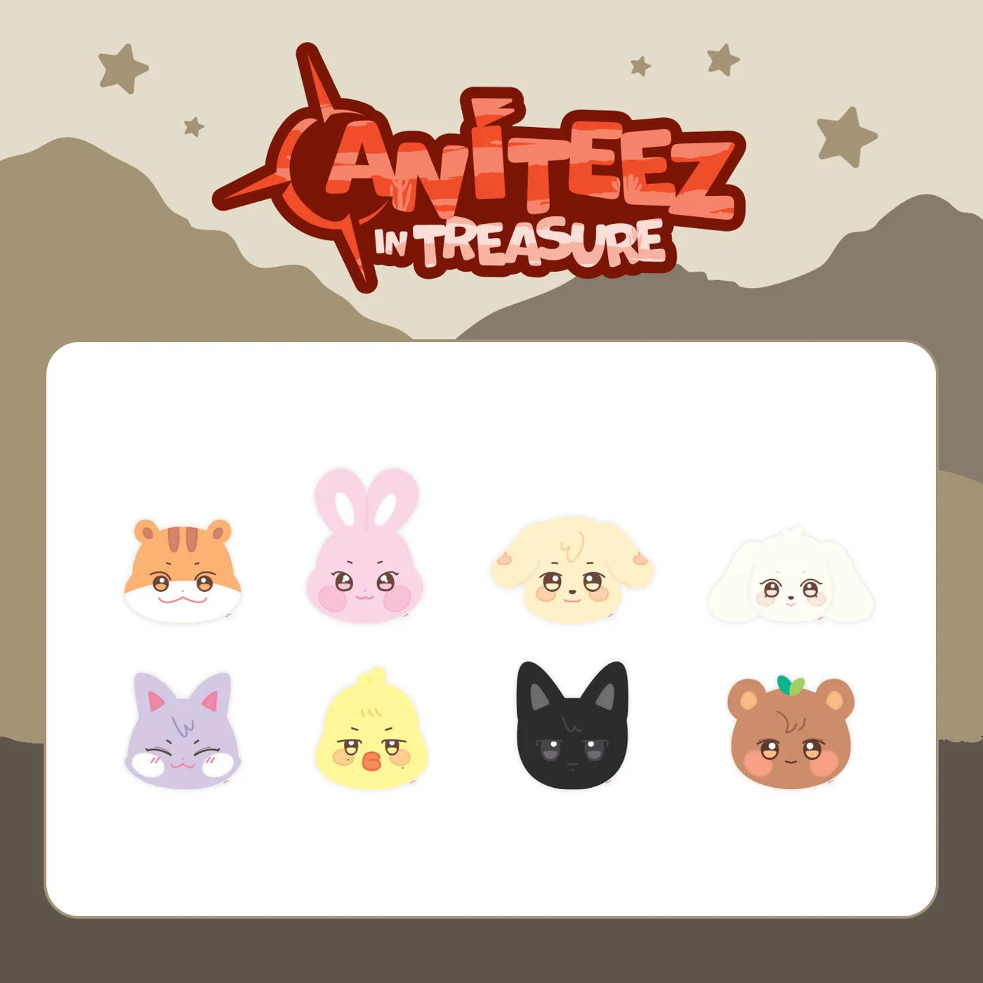 ATEEZ - ANITEEZ EN EL COJÍN DE PELUCHE POP-UP MD TREASURE