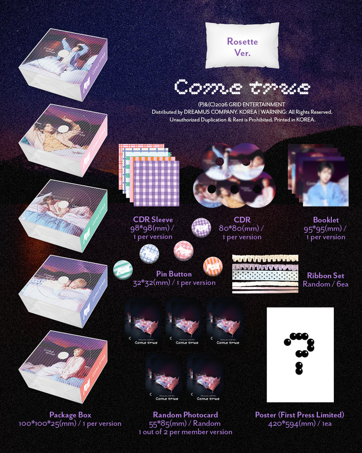 CORTIS - COLOR FUERA DE LAS LÍNEAS 1ER ÁLBUM EP