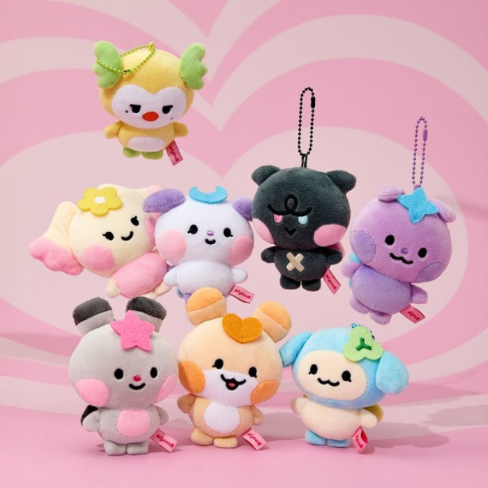 ATEEZ - CAPA DE LUZ DE LINEFRIENDS DE MIGHTEEZ
