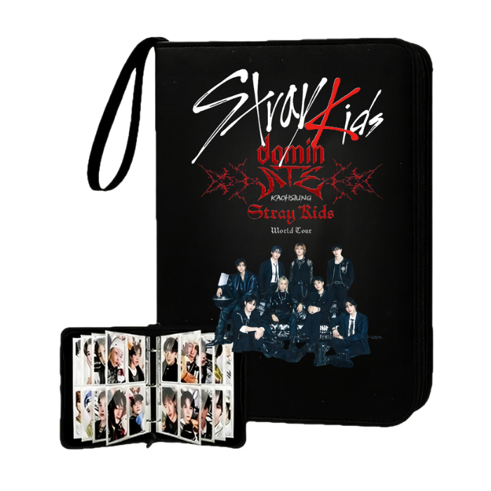 ATEEZ - THE WORLD EP.FIN: CARPETA DE TARJETAS FOTOGRÁFICAS DE TAPA DURA DE WILL MERCHANDISING OFICIAL