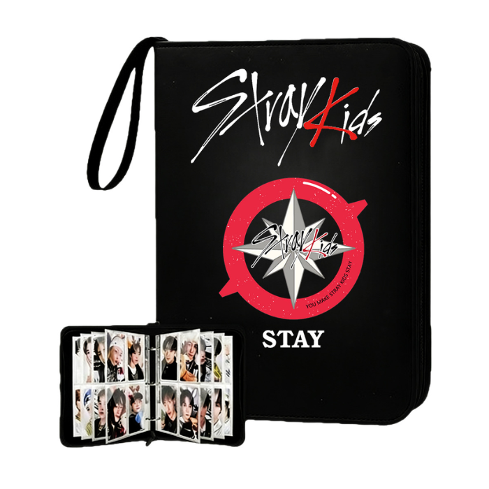ATEEZ - THE WORLD EP.FIN: CARPETA DE TARJETAS FOTOGRÁFICAS DE TAPA DURA DE WILL MERCHANDISING OFICIAL