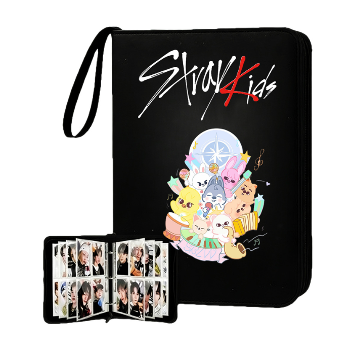 ATEEZ - THE WORLD EP.FIN: CARPETA DE TARJETAS FOTOGRÁFICAS DE TAPA DURA DE WILL MERCHANDISING OFICIAL