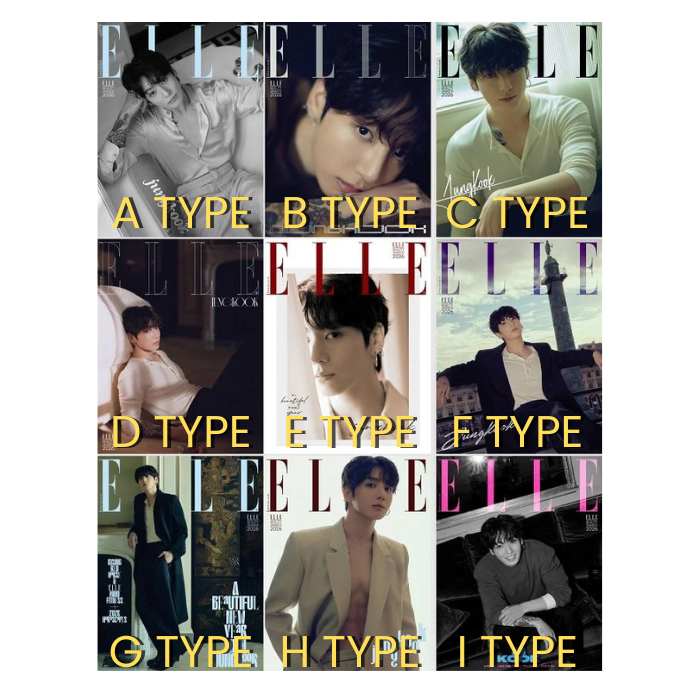 ELLE - EDICIÓN ESPECIAL 2025.12 J-HOPE (BTS)