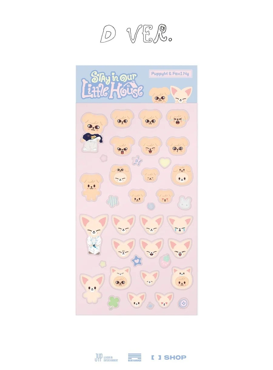 (PRE-ORDER) STRAY KIDS - STAY IN OUR LITTLE HOUSE 6TH FANMEETING MD SKZOO 3D STICKER