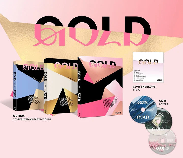 ITZY - MINI ÁLBUM GOLD 9