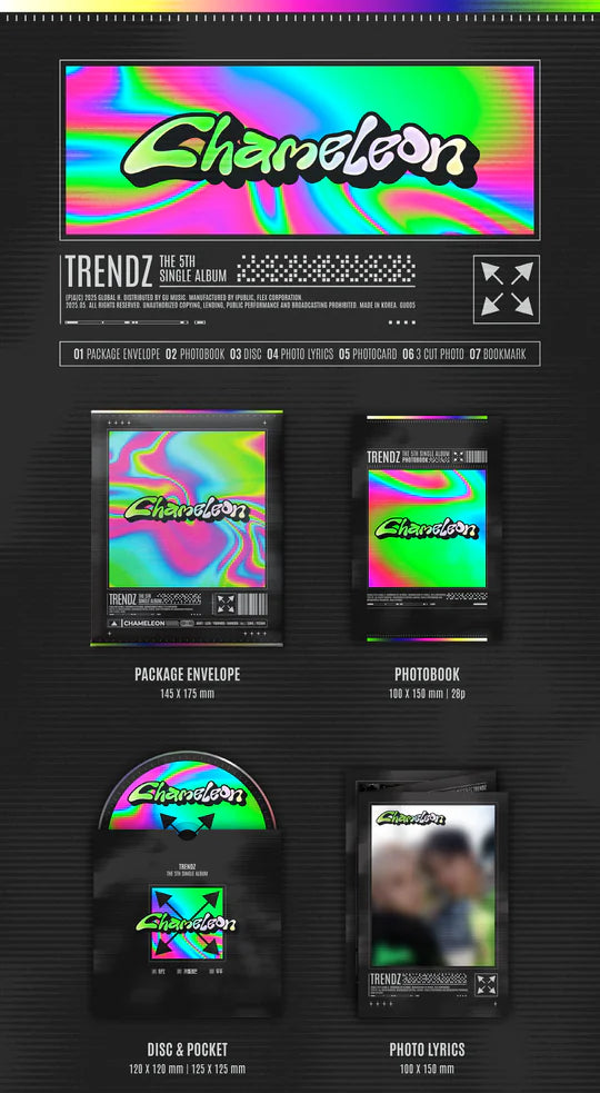 TRENDZ - CHAMALEON 5TO ÁLBUM ÚNICO