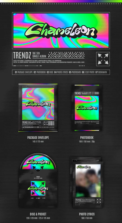 TRENDZ - CHAMALEON 5TO ÁLBUM ÚNICO