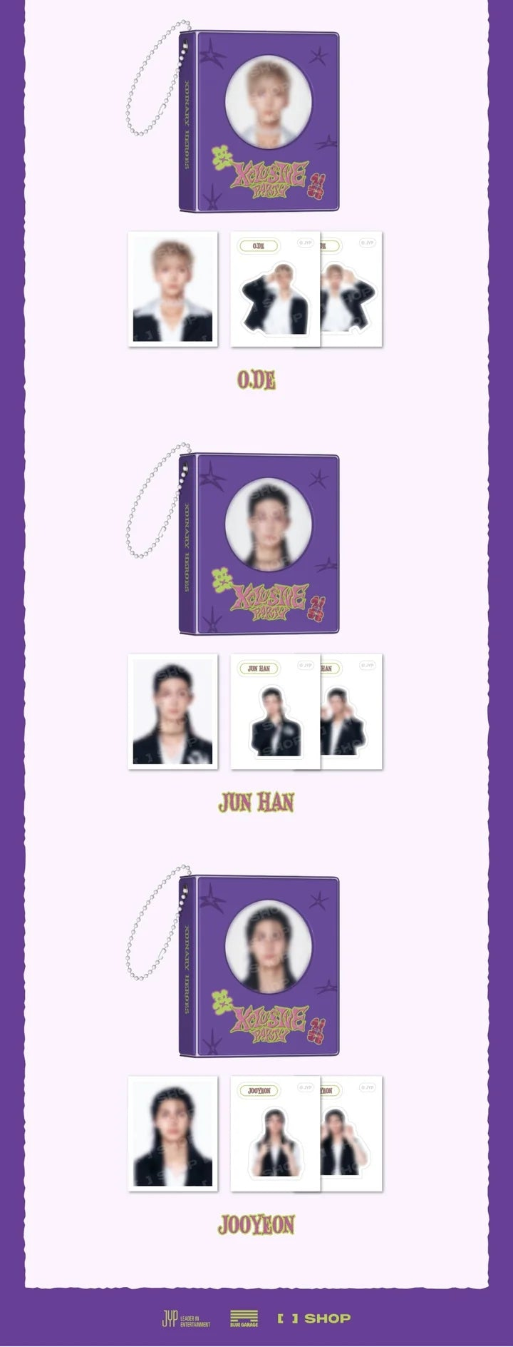 (PRE-ORDER) XDINARY HEROES - XCLUSIVE PARTY 2ND FANMEETING OFFICIAL MD MINI COLLECT BOOK SET