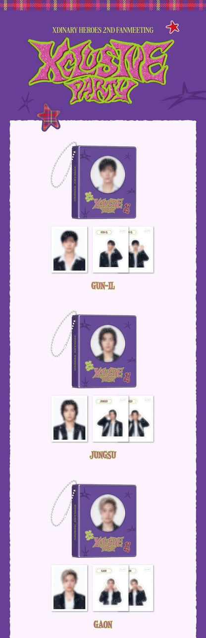(PRE-ORDER) XDINARY HEROES - XCLUSIVE PARTY 2ND FANMEETING OFFICIAL MD MINI COLLECT BOOK SET