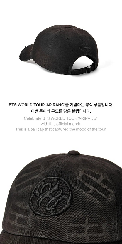 (PRE-ORDER) BTS - ARIRANG WORLD TOUR MD BALL CAP [RELEASE IN JUNE]