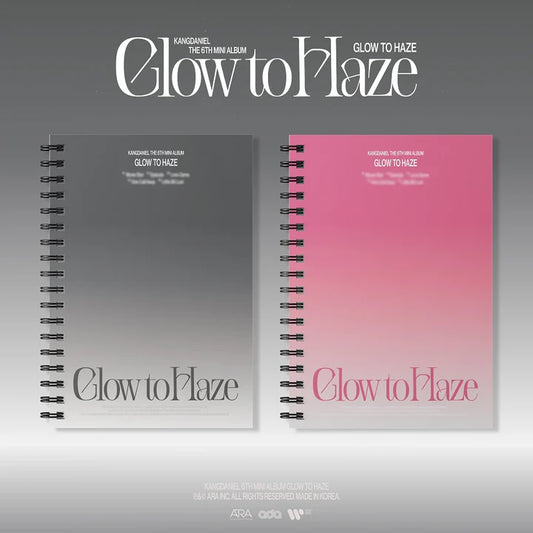 KANG DANIEL - GLOW TO HAZE 6º MINI ÁLBUM [VERSIÓN FOTOGRÁFICA]