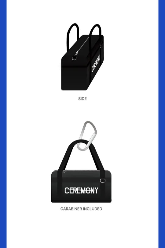 STRAY KIDS - TIENDA POP-UP KARMA MD BOLSA DE VIAJE SKZOO
