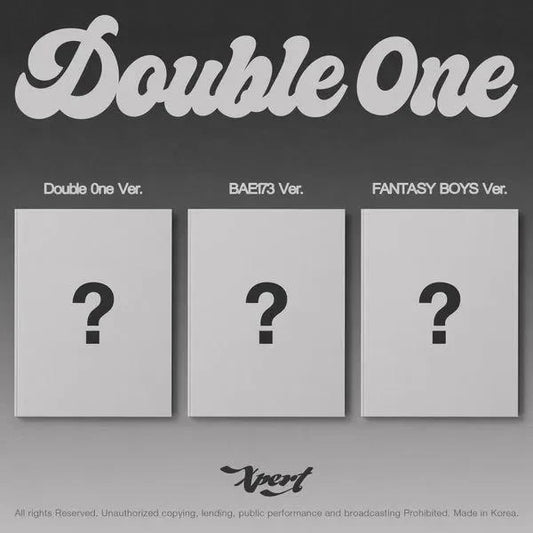 DOUBLE ONE - XPERT 1ST MINI ALBUM