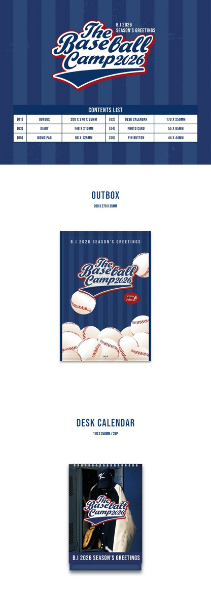 B.I - FELICITACIONES DE TEMPORADA 2026 [THE BASEBALL CAMP]
