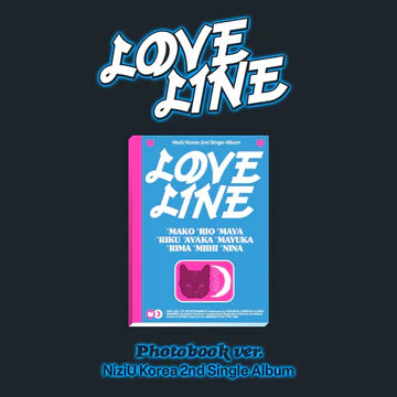 NIZIU - LOVE LINE 2ND SINGLE ALBUM [PHOTOBOOK VER.]