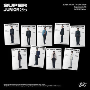 SUPER JUNIOR - SUPER JUNIOR 25 12TH [PHOTOBOOOK VER.] RANDOM