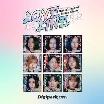 NIZIU - LOVE LINE SEGUNDO ÁLBUM SENCILLO [VERSIÓN DIGIPACK]