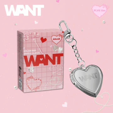 SOLAR (MAMAMOO) - WANT 2ND SINGLE ALBUM [PLVE VER.]