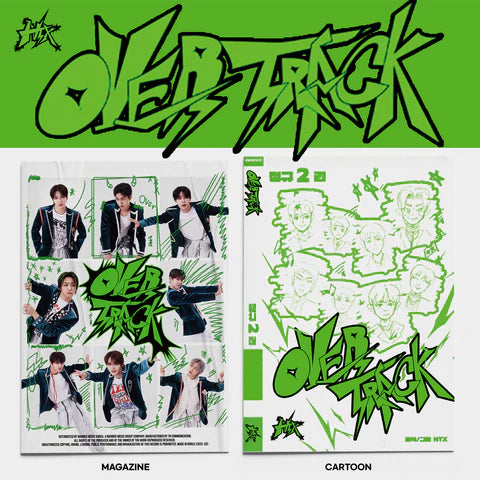 NTX - OVER TRACK 2ND ALBUM [PHOTOBOOK MAGAZINE VER.]