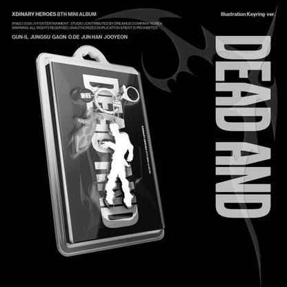 XDINARY HEROES - DEAD AND 8TH MINI ALBUM [ILLUST KEYRING VER.]