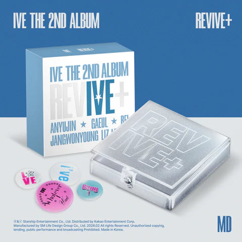IVE - REVIVE+ 2ND ÁLBUM [MD VER. LIMITADA]