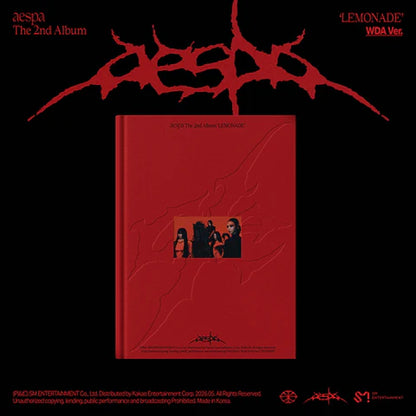 (PRE-ORDER) AESPA - LEMONADE 2ND ALBUM [WDA VER.]
