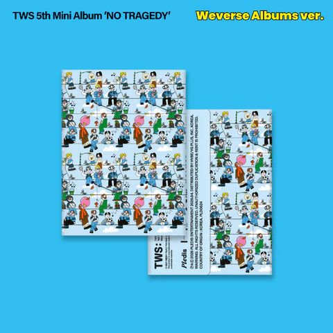 TWS - NO TRAGEDY 5TH MINI ALBUM [WEVERSE ALBUM VER.]