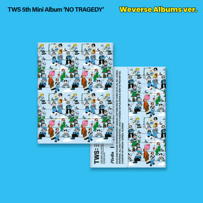 TWS - NO TRAGEDY 5TH MINI ALBUM [WEVERSE ALBUM VER.]