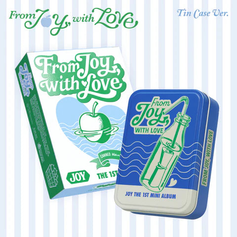 JOY (RED VELVET) - DE JOY, CON AMOR 1ER MINI ÁLBUM [VERSIÓN EN CAJA DE LATA]