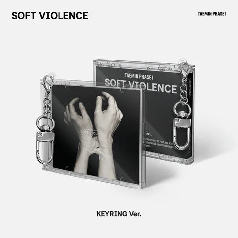 TAEMIN (SHINEE) - PHASE I: SOFT VIOLENCE ALBUM [KEYRING VER.]