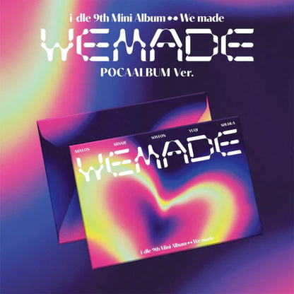 I-DLE - WE MADE 9TH MINI ALBUM [POCAALBUM VER.]