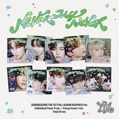 ZEROBASEONE - NEVER SAY NEVER 1ST FULL ALBUM [DIGIPACK VER.]