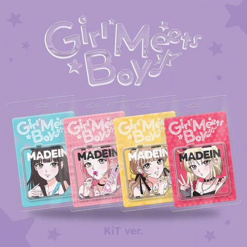 MADEIN - GIRL MEETS BOY ÁLBUM [VER. KiT]