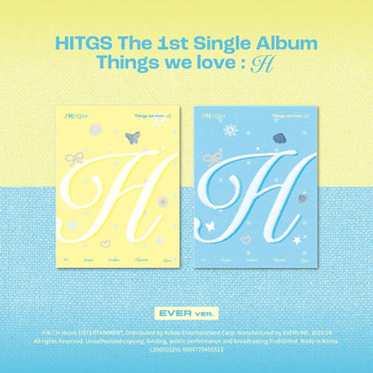 HITGS - THINGS WE LOVE: H 1ST SINGLE ALBUM [PLATAFORM VER.]