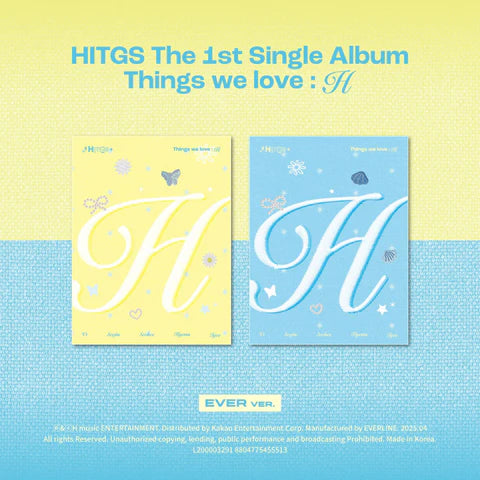 HITGS - COSAS QUE AMAMOS: H 1ER ÁLBUM SENCILLO [VERSIÓN PLATAFORMA]