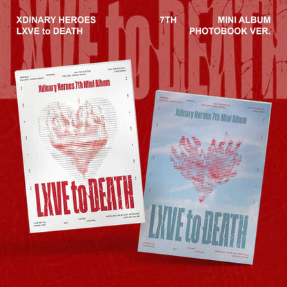 XDINARY HEROES - LXVE TO DEATH 7º MINI ÁLBUM [VERSIÓN PHOTOBOOK]
