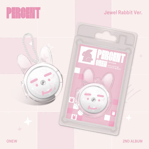 ONEW (SHINEE) - VOL.2 POR CIENTO 2DO ÁLBUM [VERSIÓN JEWEL RABBIT]