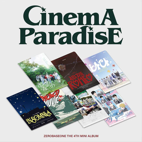 ZEROBASEONE - CINEMA PARADISE 4º MINI ÁLBUM [VERSIÓN ZEROSE]