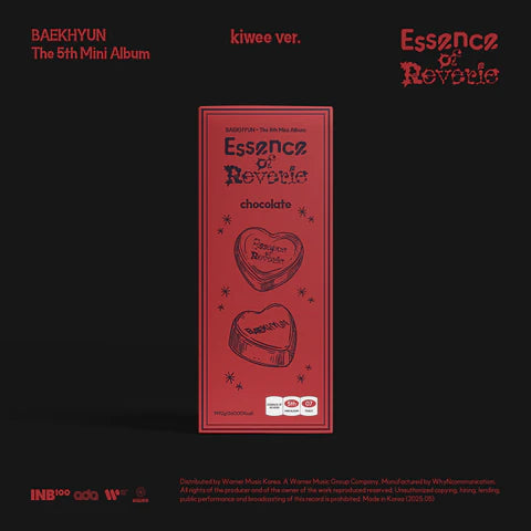 BAEKHYUN (EXO) - ESSENCE OF REVERIE 5.º MINI ÁLBUM [VERSIÓN KIWEE]