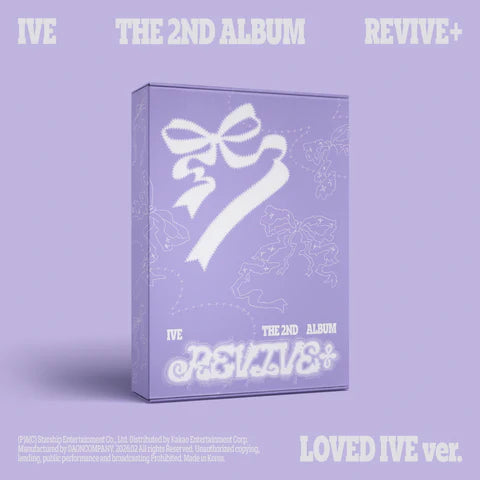 IVE - REVIVE+ 2ND ALBUM [LOVED IVE VER. LIMITED EDITION]