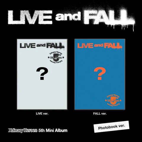 XDINARY HEROES - LIVE AND FALL 5º MINI ÁLBUM [VERSIÓN PHOTOBOOK]