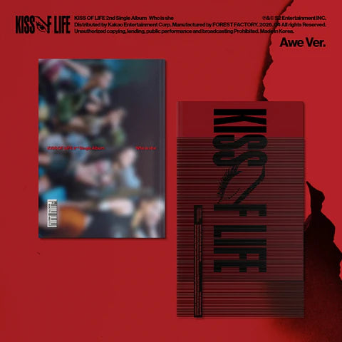 KISS OF LIFE - WHO IS SHE 2ND SINGLE ALBUM [AWE VER.]