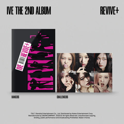 IVE - REVIVE+ 2ND ÁLBUM [VERSIÓN BANGERS]