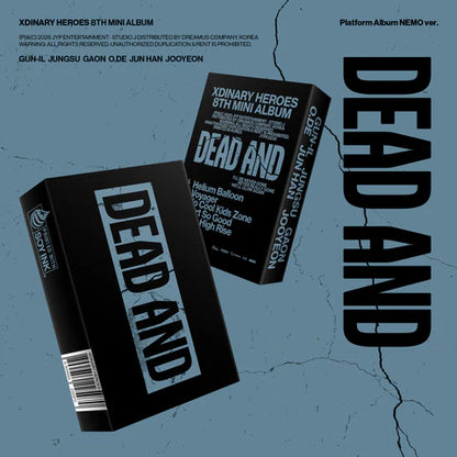 XDINARY HEROES - DEAD AND 8TH MINI ALBUM [PLATAFORM VER.]