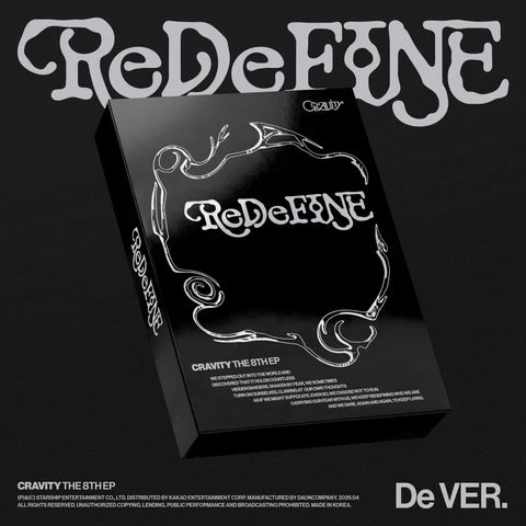 CRAVITY - REDEFINE 8TH MINI ALBUM [DE VER.]