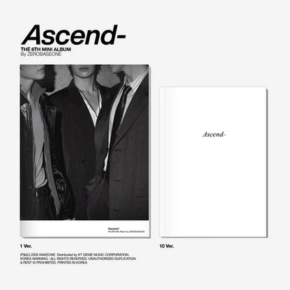 (PRE-ORDER) ZEROBASEONE - ASCEND 6TH MINI ALBUM [PHOTOBOOK VER.]